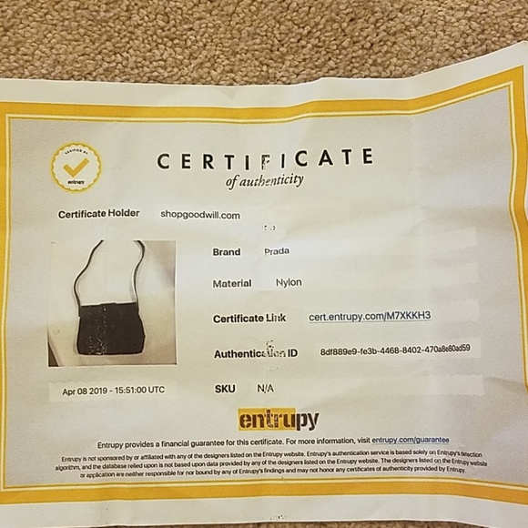 Authentic Prada black nylon frame top shou… - Picture 5 of 8